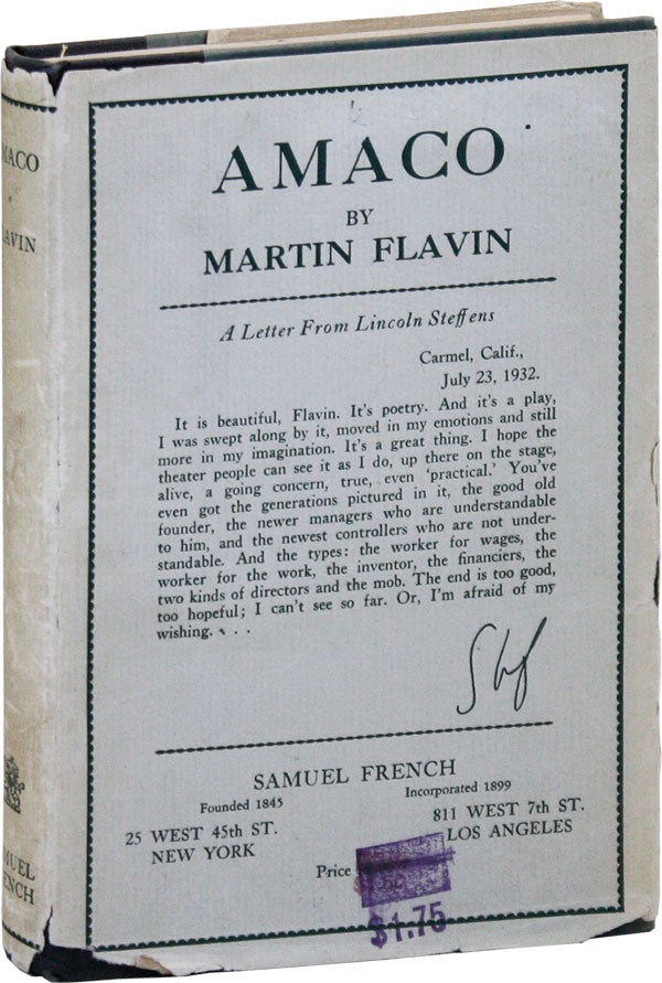 Item #11925] Amaco. Martin FLAVIN