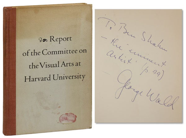Report of the Committee on the Visual Arts at Harvard University. Committee on Visual Arts, Chairman John Nicholas Brown.