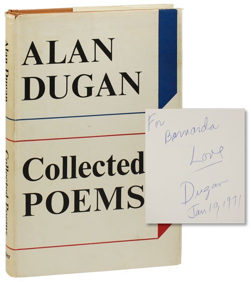 Item #14248] Collected Poems. Alan DUGAN