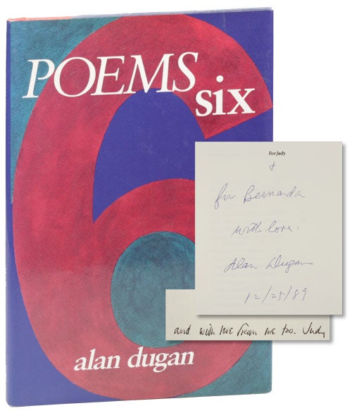 Item #14255] Poems Six. Alan DUGAN