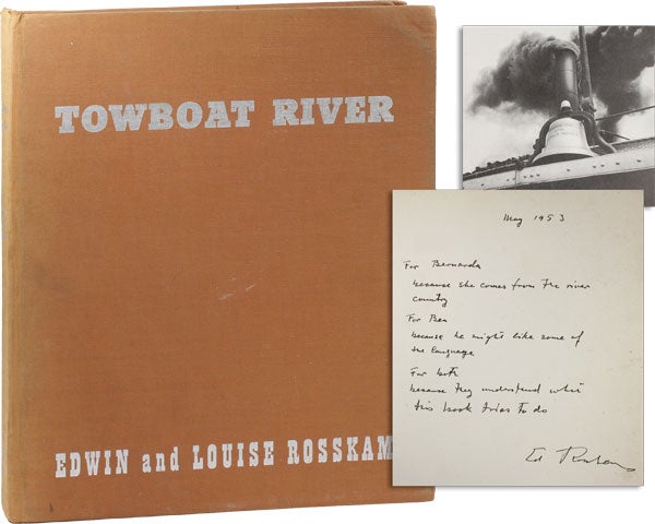 [Item #14282] Towboat River. Edwin and Louise ROSSKAM.