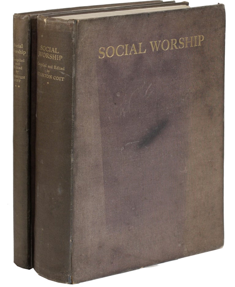 Item #15746] Social Worship for Use In Families Schools & Churches [...] Issued on Behalf of the...