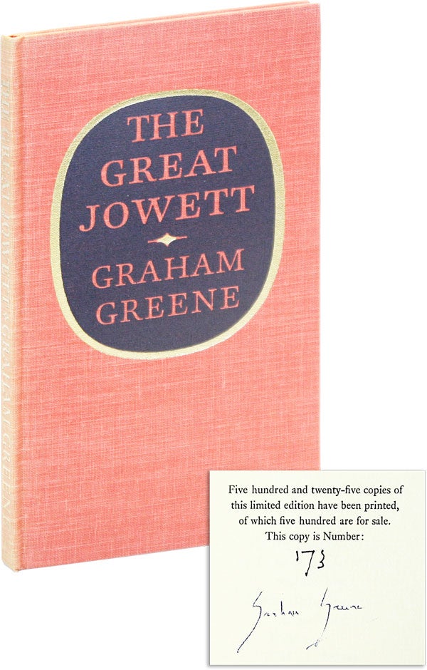 Item #17808] The Great Jowett [Limited Edition, Signed]. Graham GREENE