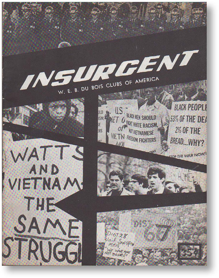 Item #17851] Insurgent. Vol III, no. 1 (Jan-Mar 1968). Carmen RISTORUCCI