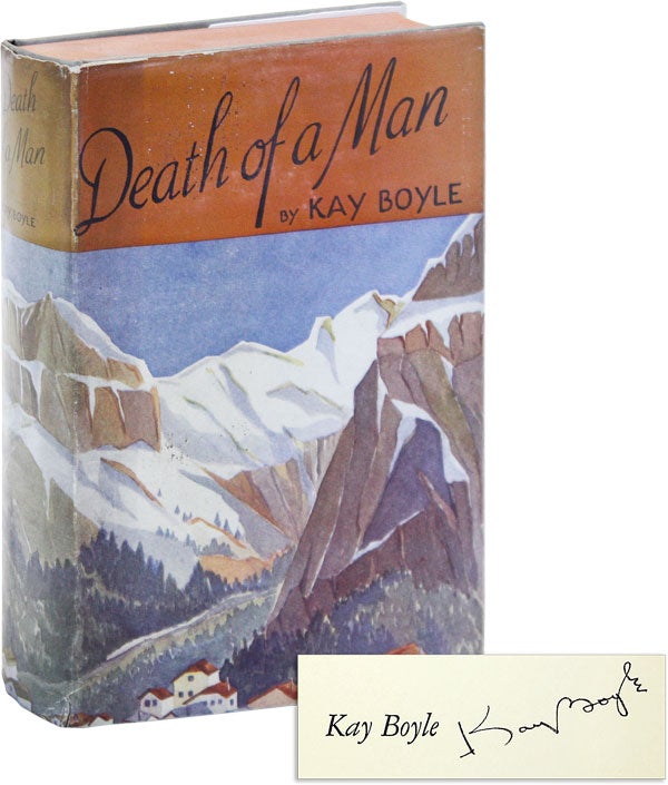 Item #18062] Death of a Man [Signed]. Kay BOYLE