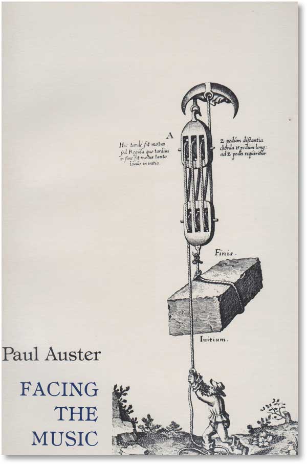 Item #18843] Facing The Music. Paul AUSTER