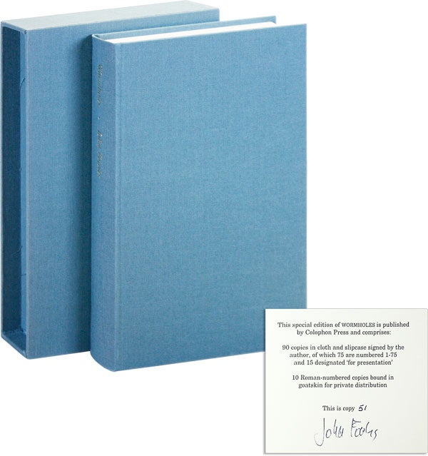 Item #19102] Wormholes: Essays and Original Writings [Limited Edition, Signed]. John FOWLES