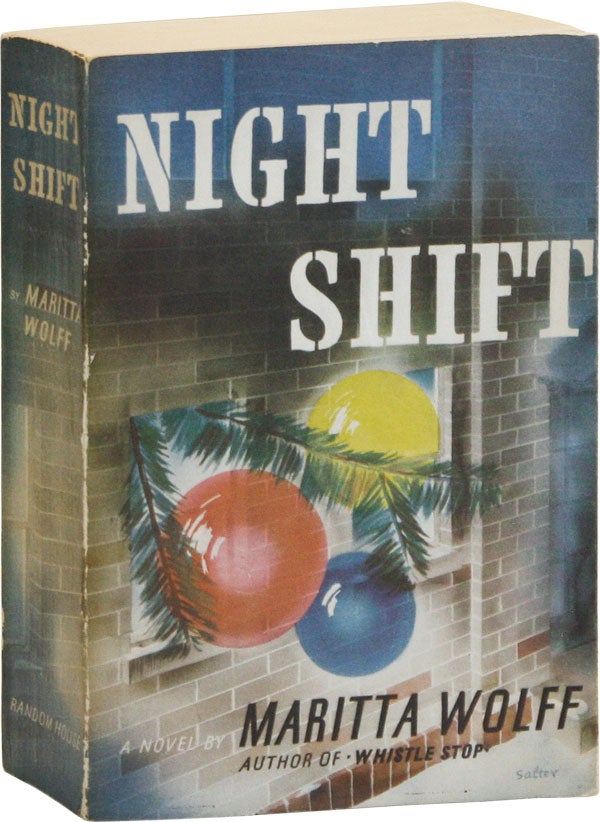 Item #19400] Night Shift [Advance Copy]. Maritta WOLFF