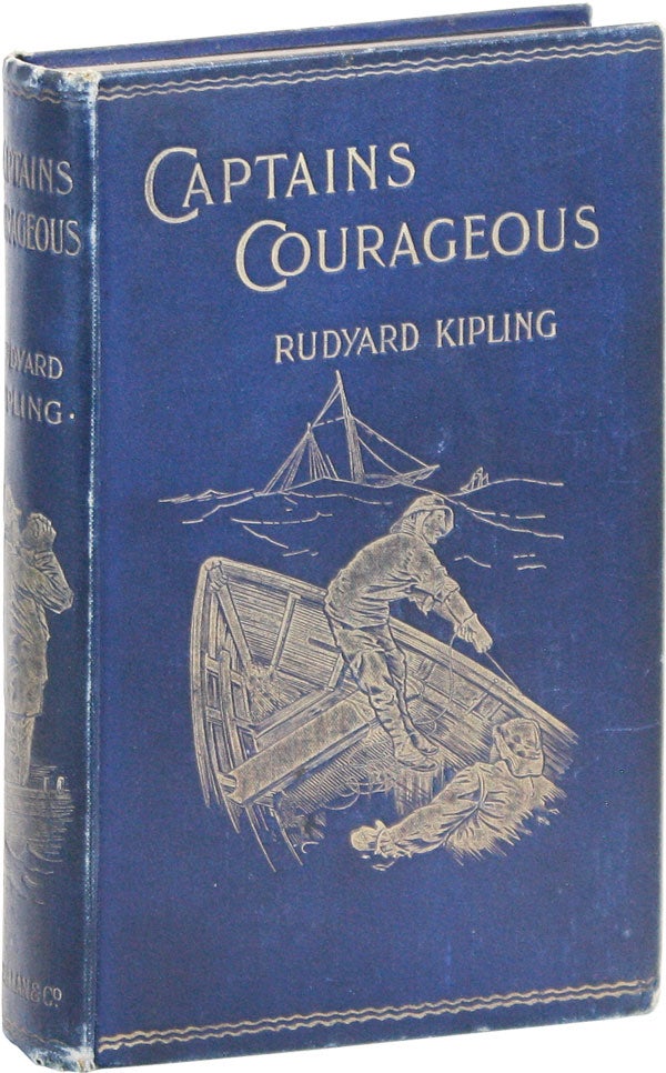 Item #19618] Captains Courageous: A Story of the Grand Banks. Rudyard KIPLING, I. W. TABER,...