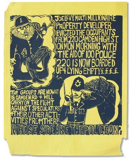 [Item #19873] Original Poster: "Joe Levy, Multi Millionaire Property Developer [...] Whose Side Are The Police On?"
