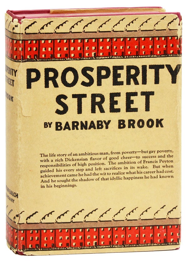 Item #20335] Prosperity Street. Barnaby BROOK