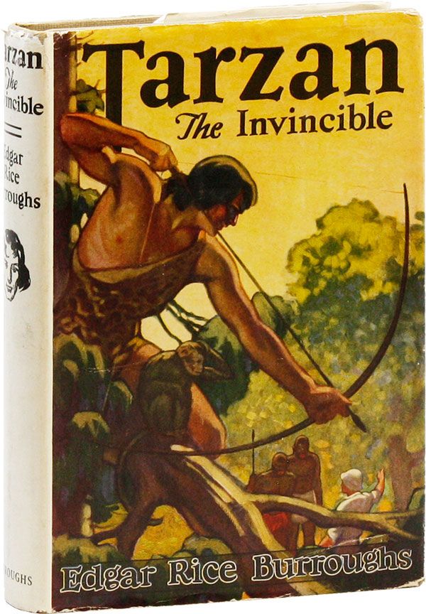 Item #20672] Tarzan the Invincible. Edgar Rice BURROUGHS, Studley O. Burroughs
