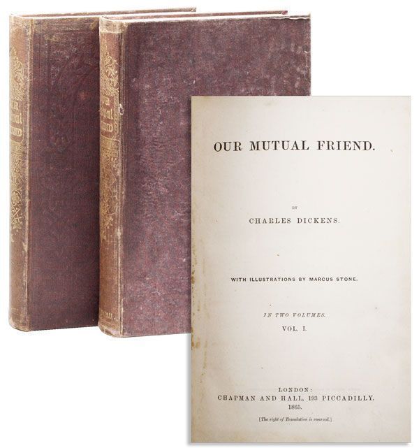 Item #21845] Our Mutual Friend. Charles DICKENS, Marcus Stone