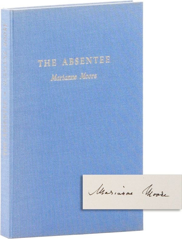 Item #21900] The Absentee: A Comedy in Four Acts [...] Based on Maria Edgeworth's Novel of the...