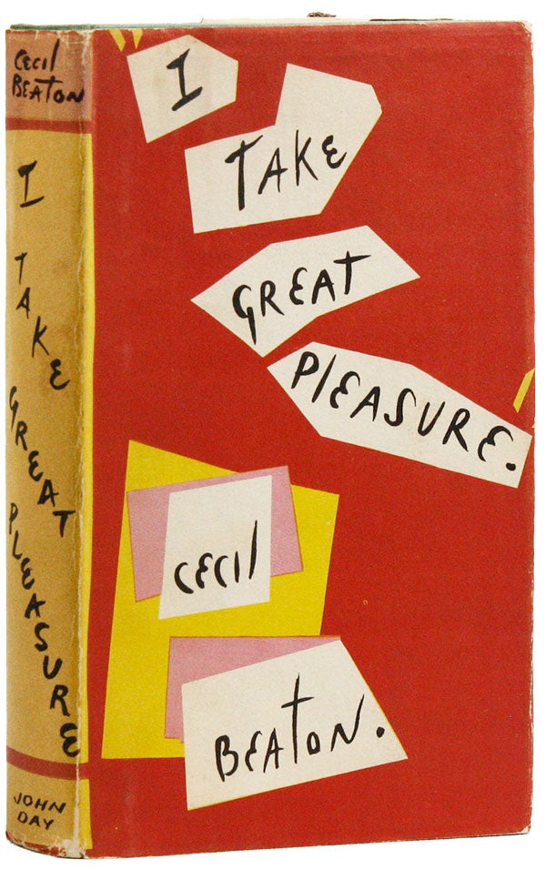 Item #22186] I Take Great Pleasure... [Review Copy]. Cecil BEATON