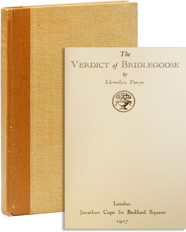 Item #22742] The Verdict of Bridlegoose [Limited Edition]. Llewelyn POWYS