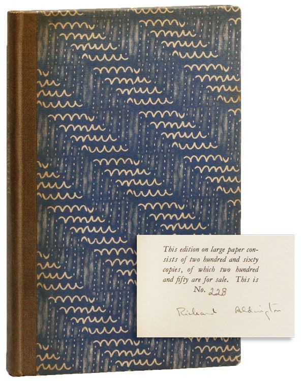 Item #23042] D.H. Lawrence [Limited Edition, Signed]. Richard ALDINGTON