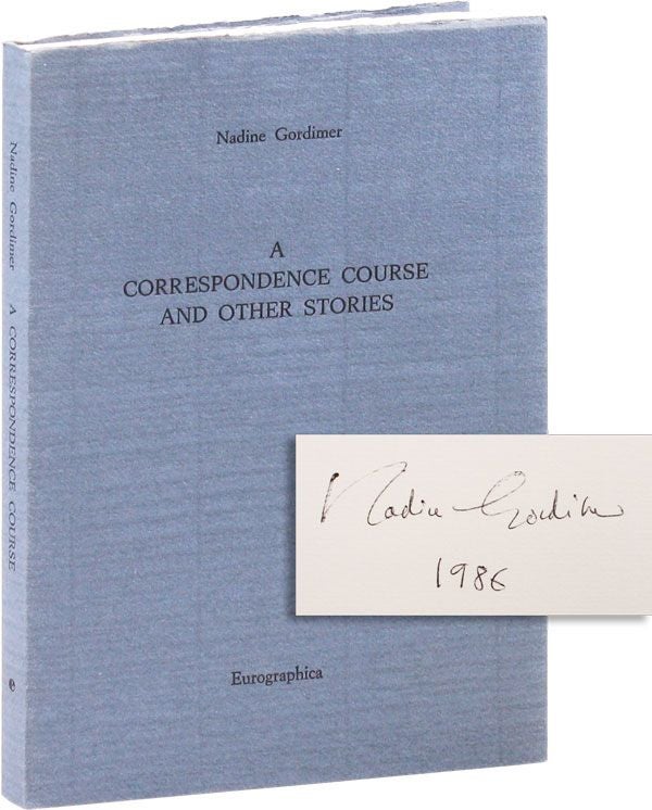 Item #23048] A Correspondence Course and Other Stories [Limited Edition, Signed and Dated]....