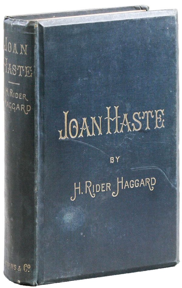 Item #23273] Joan Haste. H. Rider HAGGARD, F S. Wilson