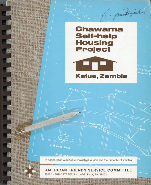 [Item #24884] Chawama Self-Help Housing Project, Kafue, Zambia. AMERICAN FRIENDS SERVICE COMMITTEE.