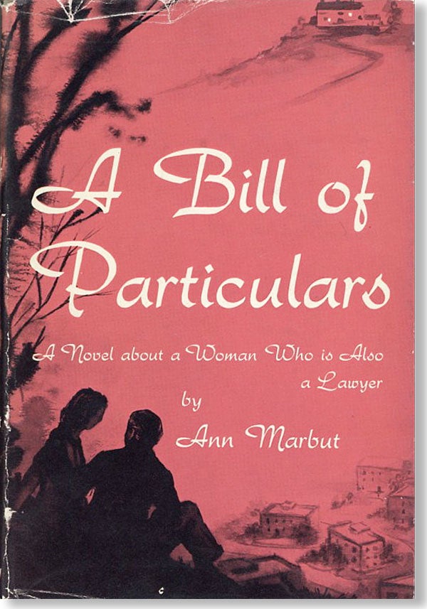Item #25523] A Bill of Particulars. Ann MARBUT