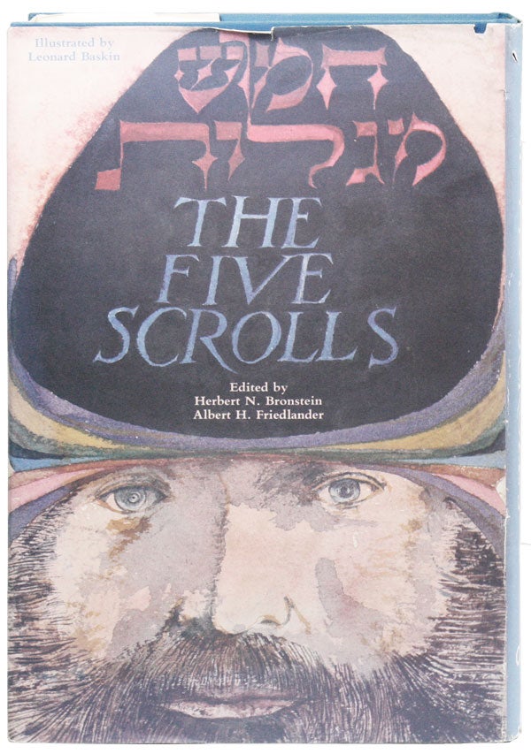 Item #25550] The Five Scrolls: Hebrew Texts, English Translations, Introductions, ande New...
