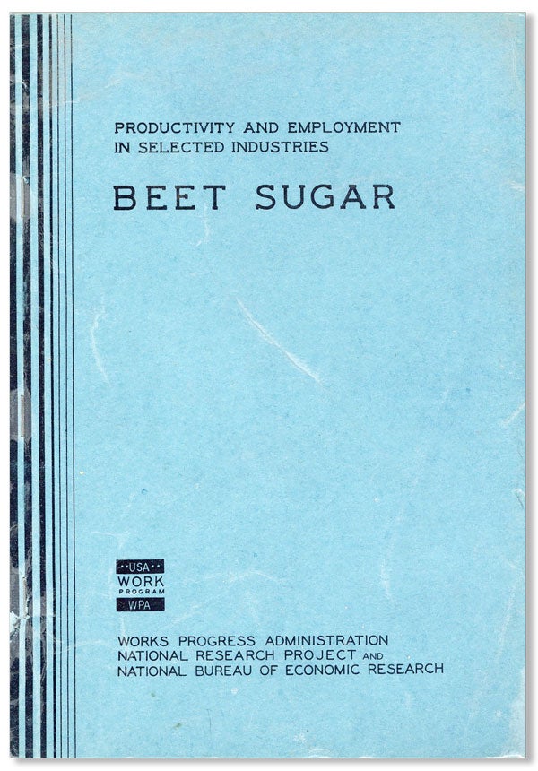 [Item #25846] Beet Sugar. Raymond K. ADAMSON, Miriam E. West.