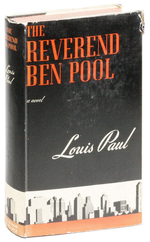 Item #26079] The Reverend Ben Pool: A Novel. Louis PAUL, pseud. of Leroi Placet