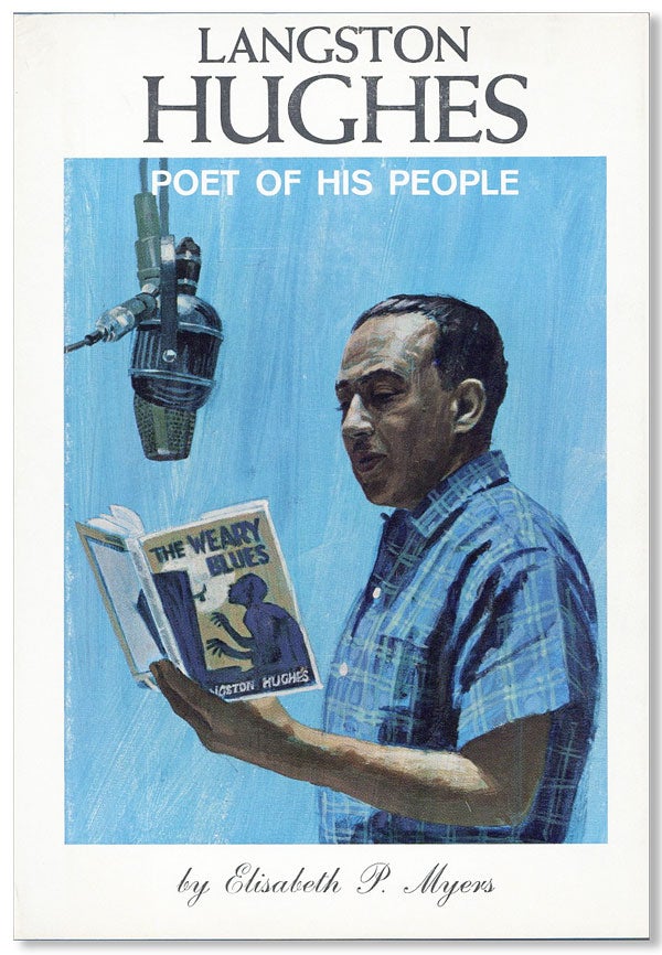 Item #26474] Langston Hughes: Poet of His People. Elisabeth P. MYERS