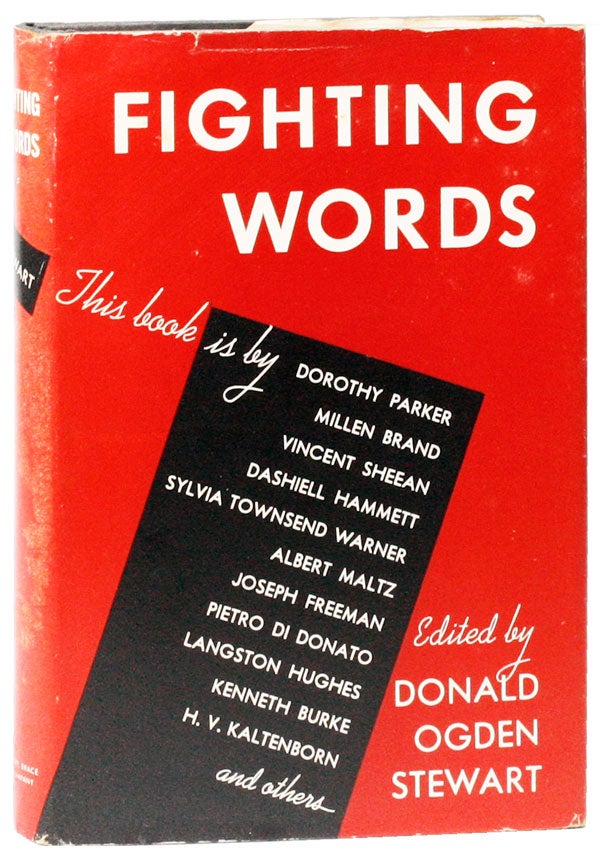 Item #26489] Fighting Words. Donald Ogden STEWART