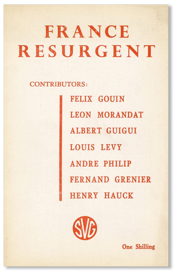 France Resurgent | Felix GOUIN | Third Edition