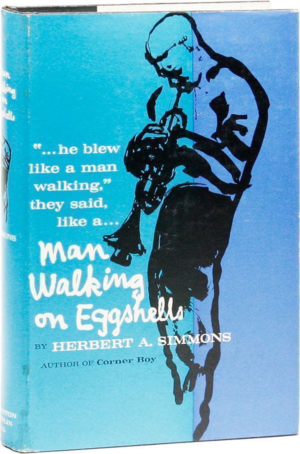 Item #28455] Man Walking on Eggshells. Herbert SIMMONS