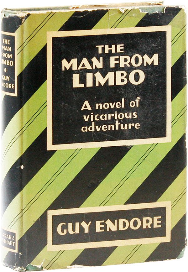 Item #30539] The Man From Limbo. Guy ENDORE
