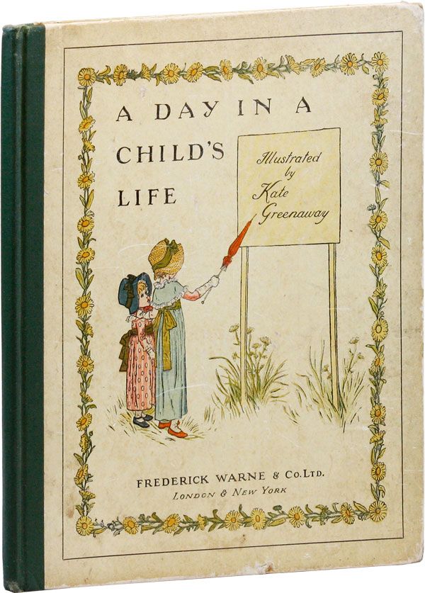 Item #31350] A Day in a Child's Life. Kate GREENAWAY, music Myles B. Foster
