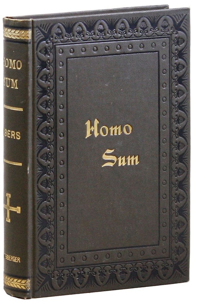 Item #32328] Homo Sum: A Novel. Georg EBERS, trans Clara Bell