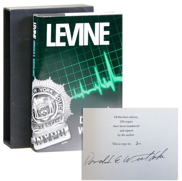 Item #33564] Levine [Limited Edition, Signed]. Donald E. WESTLAKE