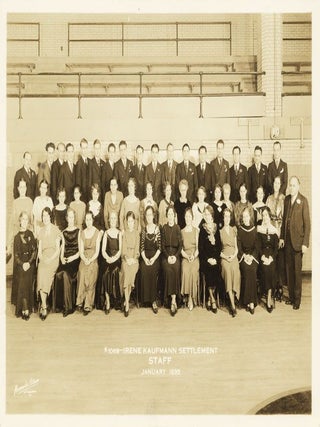 Small Archive from the Irene Kaufmann Settlement Fortieth Anniversary [January 17, 1935], Including a Series of Postcards