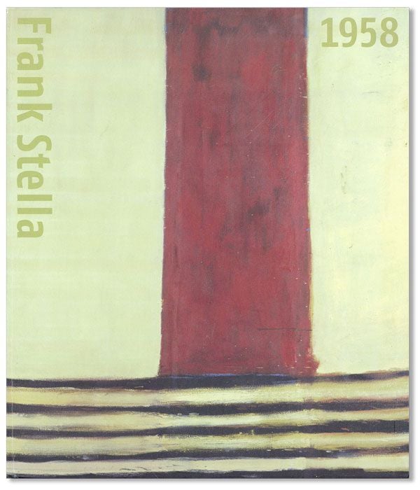 Item #34373] Frank Stella 1958. Harry COOPER, Megan R. Luke