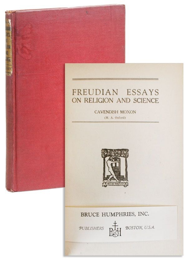 Item #35578] Freudian Essays on Religion and Science. Cavendish MOXON