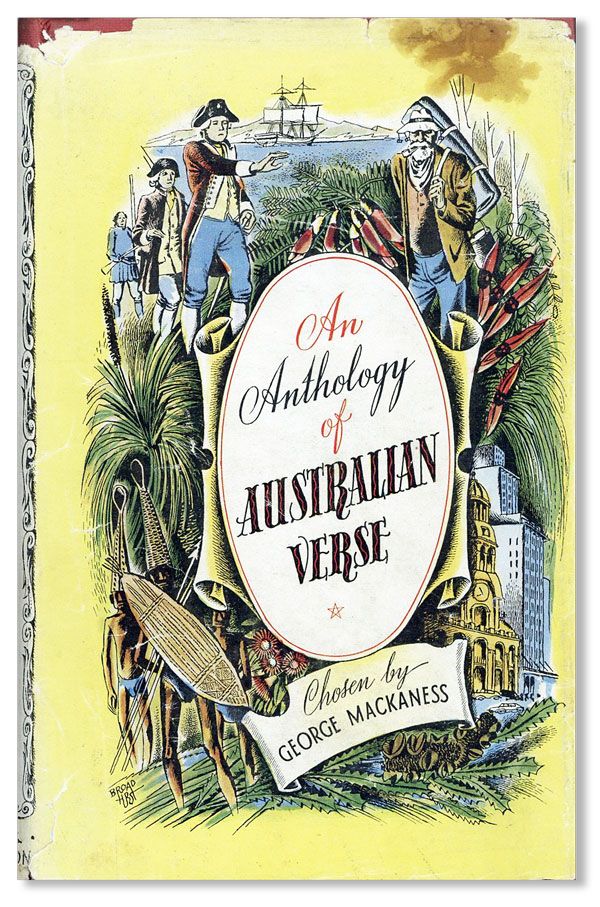 Item #37662] An Anthology of Australian Verse. George MACKANESS, ed