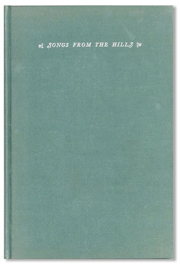 Item #37685] Songs from the Hills [Limited Edition]. Laura Hitchcock GAMBLE