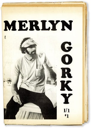 Merlyn Gorky volume 1 / . Numbers 1 & 2: "newspaper" and "24 poemcards" [many signed]