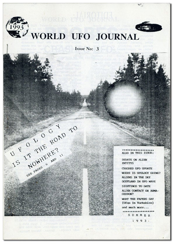 Item #38191] World UFO Journal Issue no. 3, Summer, 1993. COSMOLOGY NEWS