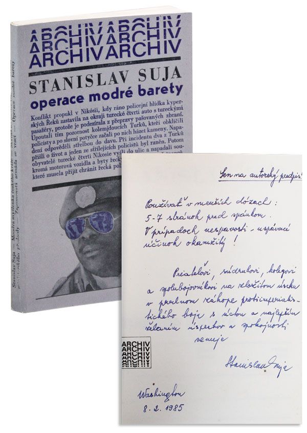 Item #38672] Operace modré barety. Stanislav SUJA