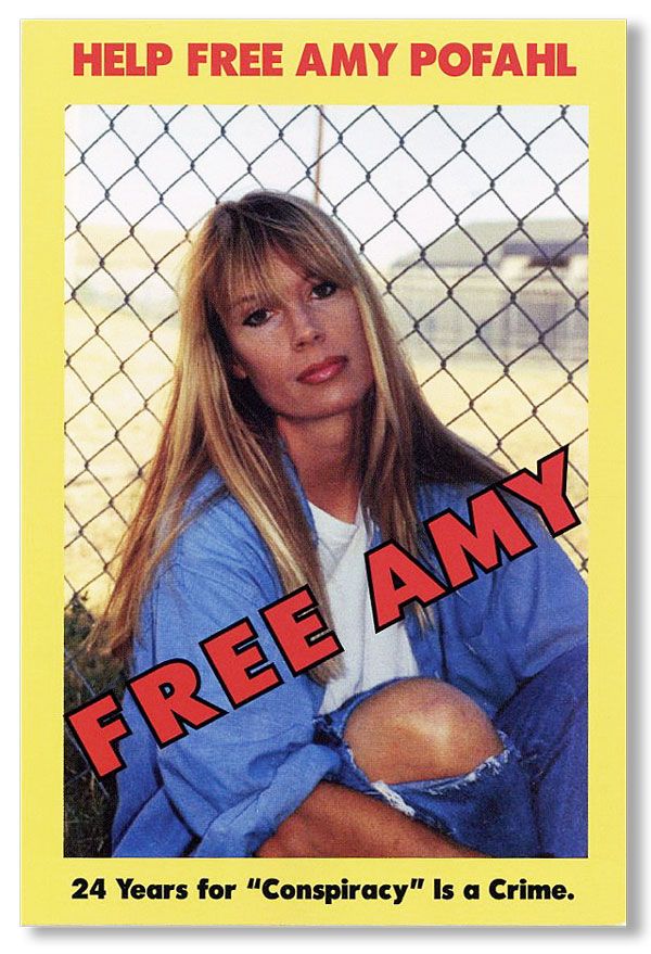 Item #38926] [Palm Card] Free Amy. FREE AMY POFAHL CAMPAIGN