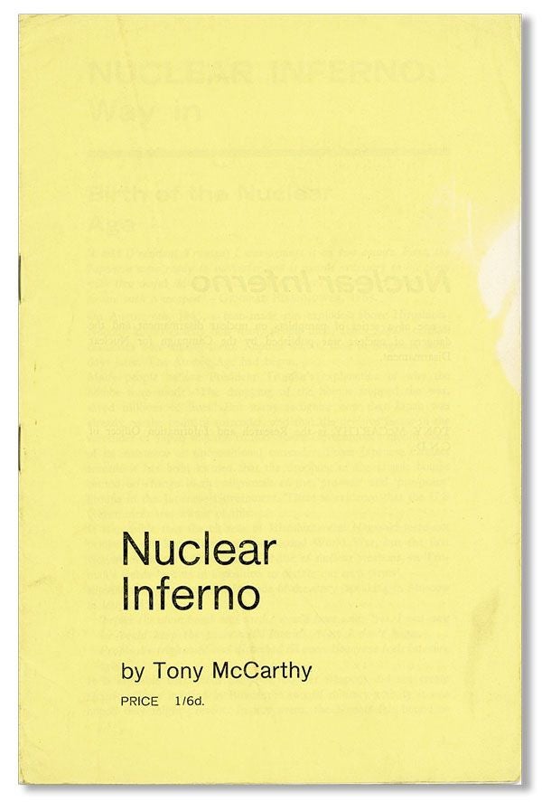 Item #39183] Nuclear Inferno. Tony McCARTHY