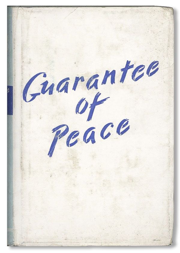 Item #39284] Guarantee of Peace: A Novel. Vadim SOBKO, trans Margaret Wettlin