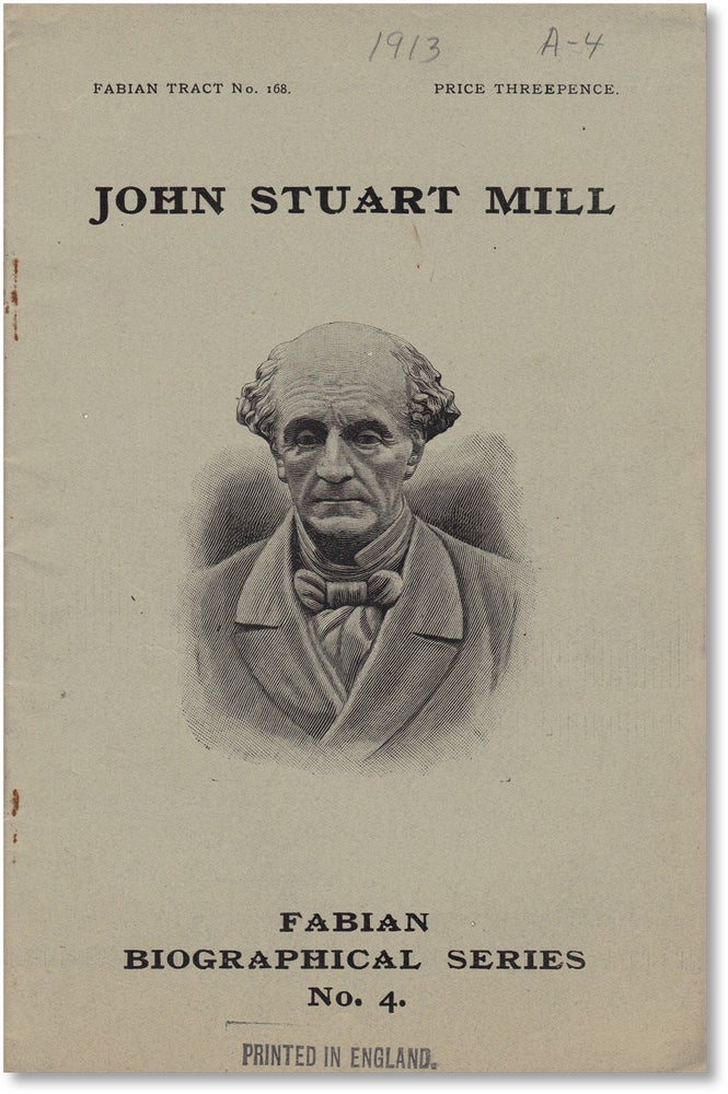 Item #3943] John Stuart Mill. Julius West