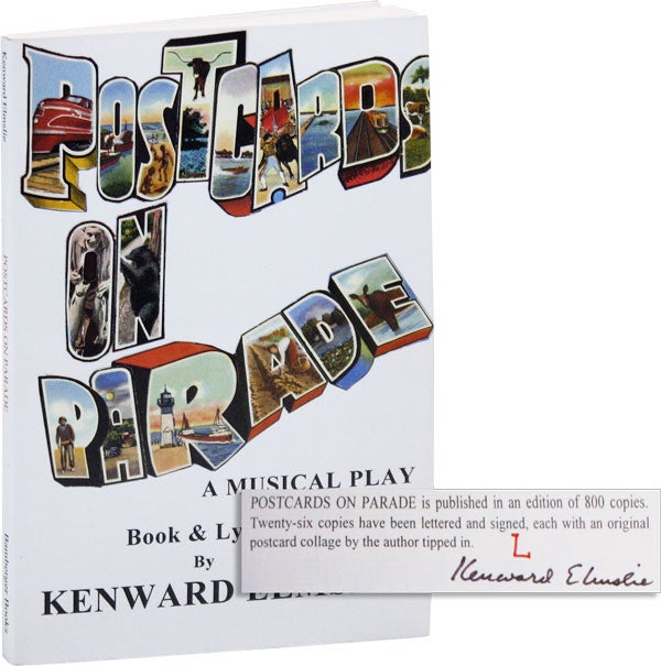Item #40746] Postcards on Parade (Lettered Edition). Book, Lyrics, Kenward ELMSLIE, Steven...