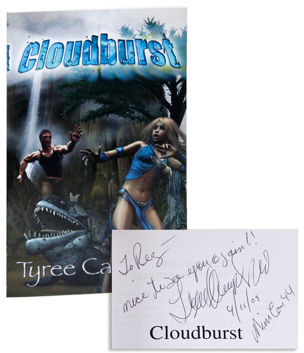 Item #42009] Cloudburst: a novella of the Drying Earth. Tyree CAMPBELL